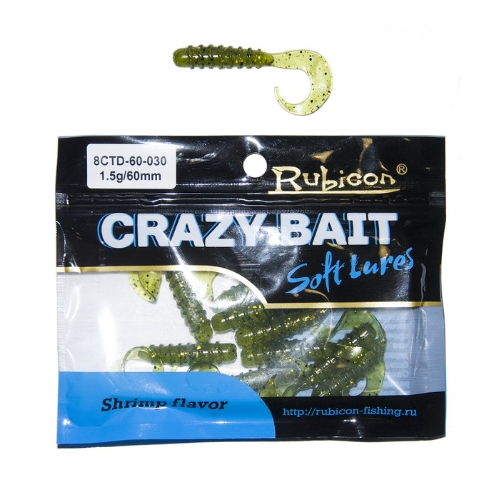 Силиконовая приманка Rubicon Crazy Bait CTD 60 мм, 030, 10 шт., Зеленый, Crazy Bait CTD
Силиконовая приманка Rubicon Crazy Bait CTD 60 мм, 030, 10 шт., Зеленый, Crazy Bait CTD