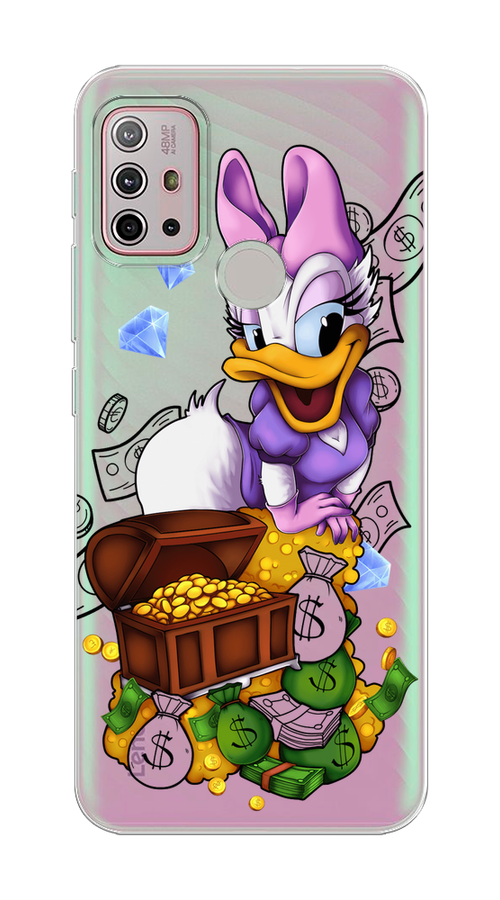 Чехол на Lenovo K13 Note/Motorola Moto G10/G20/G30 "Rich Daisy Duck", Коричневый;белый;фиолетовый, 112950-6
Чехол на Lenovo K13 Note/Motorola Moto G10/G20/G30 "Rich Daisy Duck", Коричневый;белый;фиолетовый, 112950-6