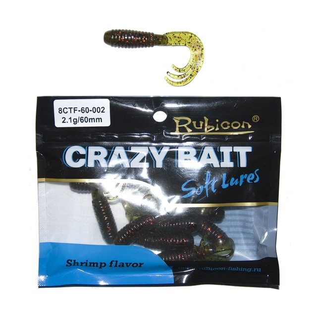 Силиконовая приманка Rubicon Crazy Bait CTF 60 мм, 002, 10 шт., Золотистый, Crazy Bait CTF
Силиконовая приманка Rubicon Crazy Bait CTF 60 мм, 002, 10 шт., Золотистый, Crazy Bait CTF