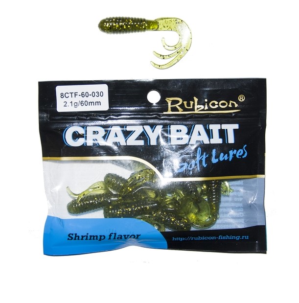 Силиконовая приманка Rubicon Crazy Bait CTF 60 мм, 030, 10 шт., Зеленый, Crazy Bait CTF
Силиконовая приманка Rubicon Crazy Bait CTF 60 мм, 030, 10 шт., Зеленый, Crazy Bait CTF