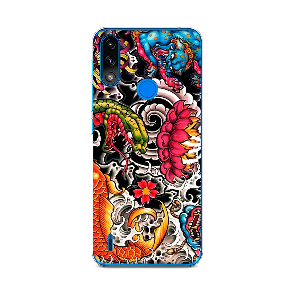 Чехол на Lenovo K13/Motorola Moto E7 Power "Японское искусство", Красный;оранжевый;голубой, 113050-4
Чехол на Lenovo K13/Motorola Moto E7 Power "Японское искусство", Красный;оранжевый;голубой, 113050-4