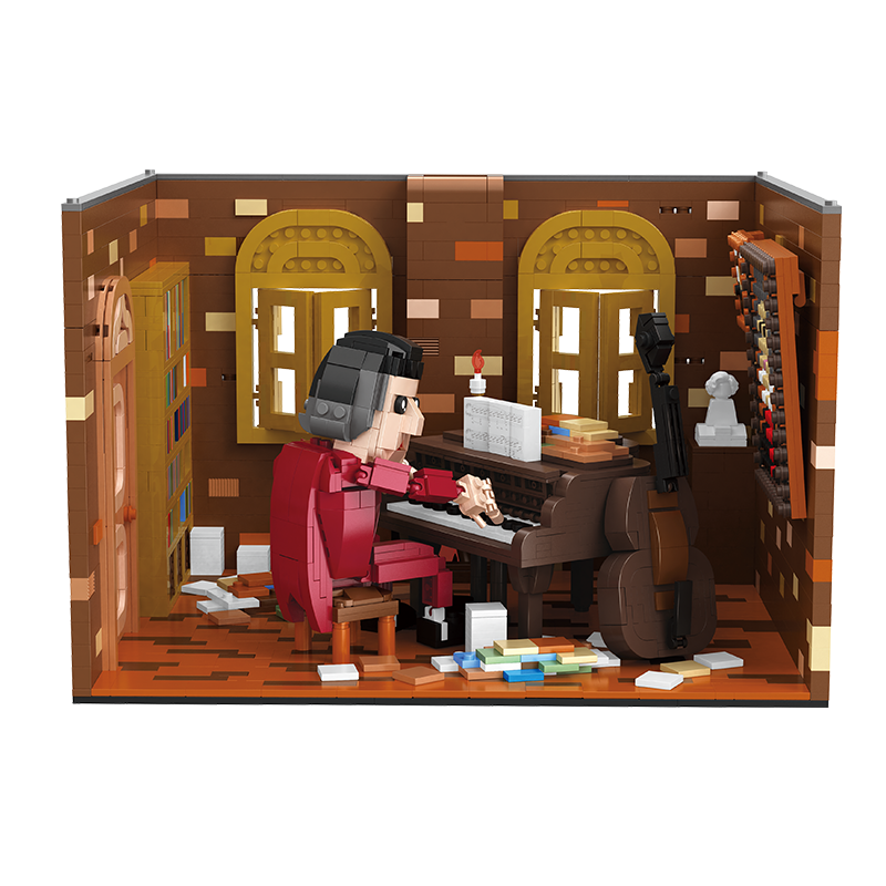 Конструктор 3D из миниблоков Balody NB Комната Бетховена с пианино 2366 эл BA200617, BA200617
Конструктор 3D из миниблоков Balody NB Комната Бетховена с пианино 2366 эл BA200617, BA200617