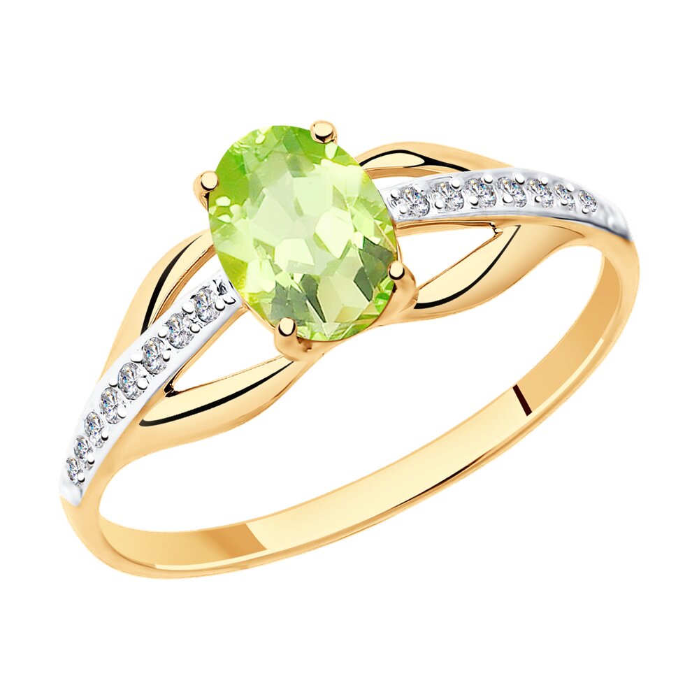 Кольцо из красного золота р. 19 Diamant 51-310-00256-3, фианит/хризолит, 51-310-00256-3
Кольцо из красного золота р. 19 Diamant 51-310-00256-3, фианит/хризолит, 51-310-00256-3