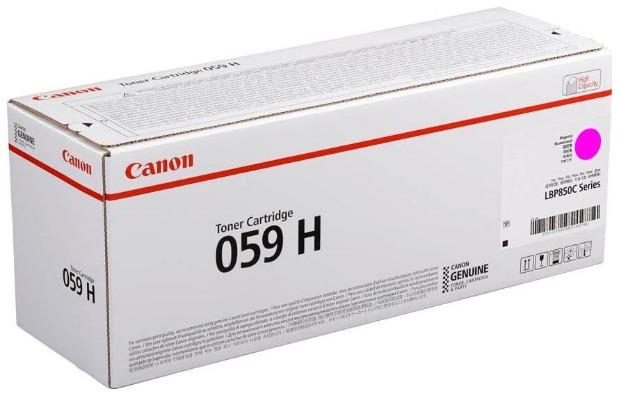 Картридж для лазерного принтера Canon 059 H (3625C001) пурпурный, оригинальный, 059 H
Картридж для лазерного принтера Canon 059 H (3625C001) пурпурный, оригинальный, 059 H