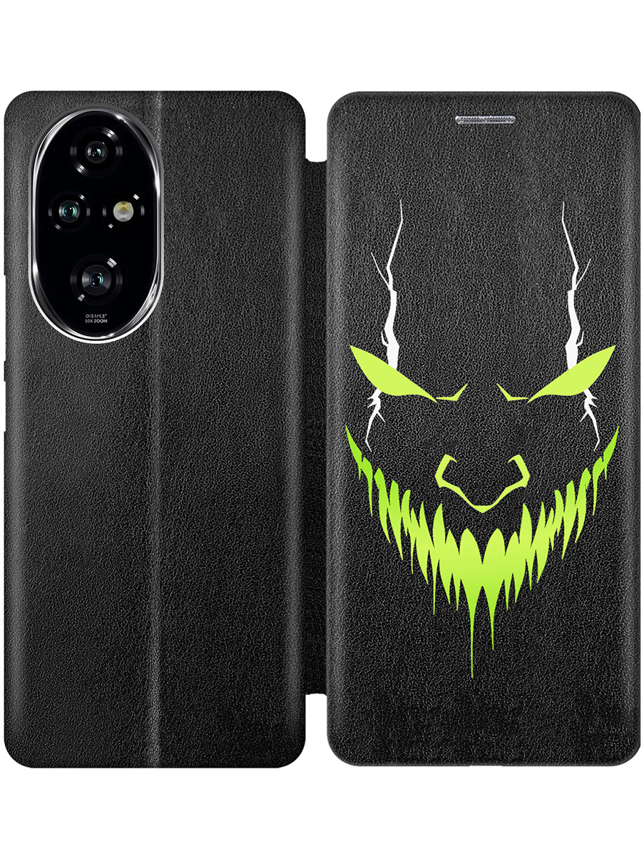Чехол-книжка на Honor 200 pro с принтом "Evil Face" черный, Черный;белый;зеленый, 783979651
Чехол-книжка на Honor 200 pro с принтом "Evil Face" черный, Черный;белый;зеленый, 783979651