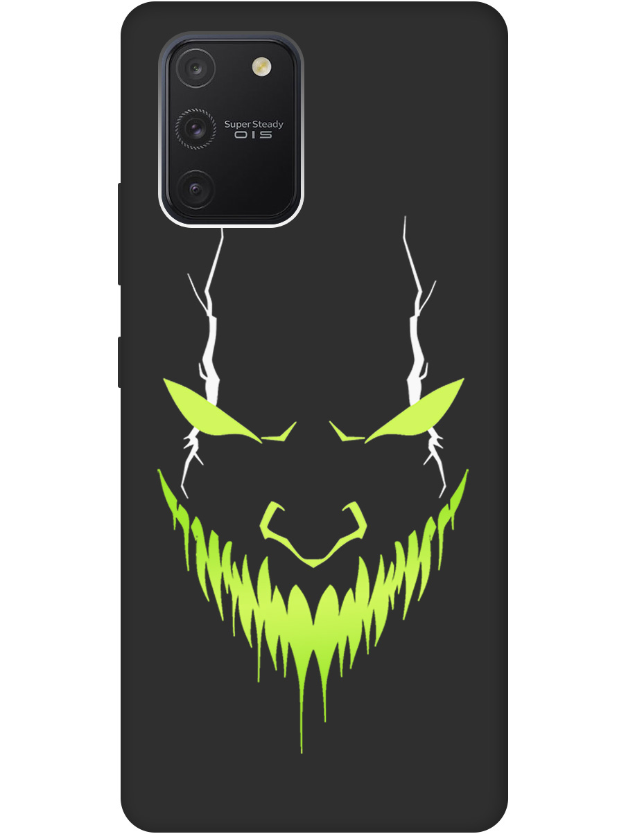 Силиконовый чехол на Samsung Galaxy S10 Lite с принтом "Evil Face" матовый черный, Черный;белый;зеленый, 722694751
Силиконовый чехол на Samsung Galaxy S10 Lite с принтом "Evil Face" матовый черный, Черный;белый;зеленый, 722694751