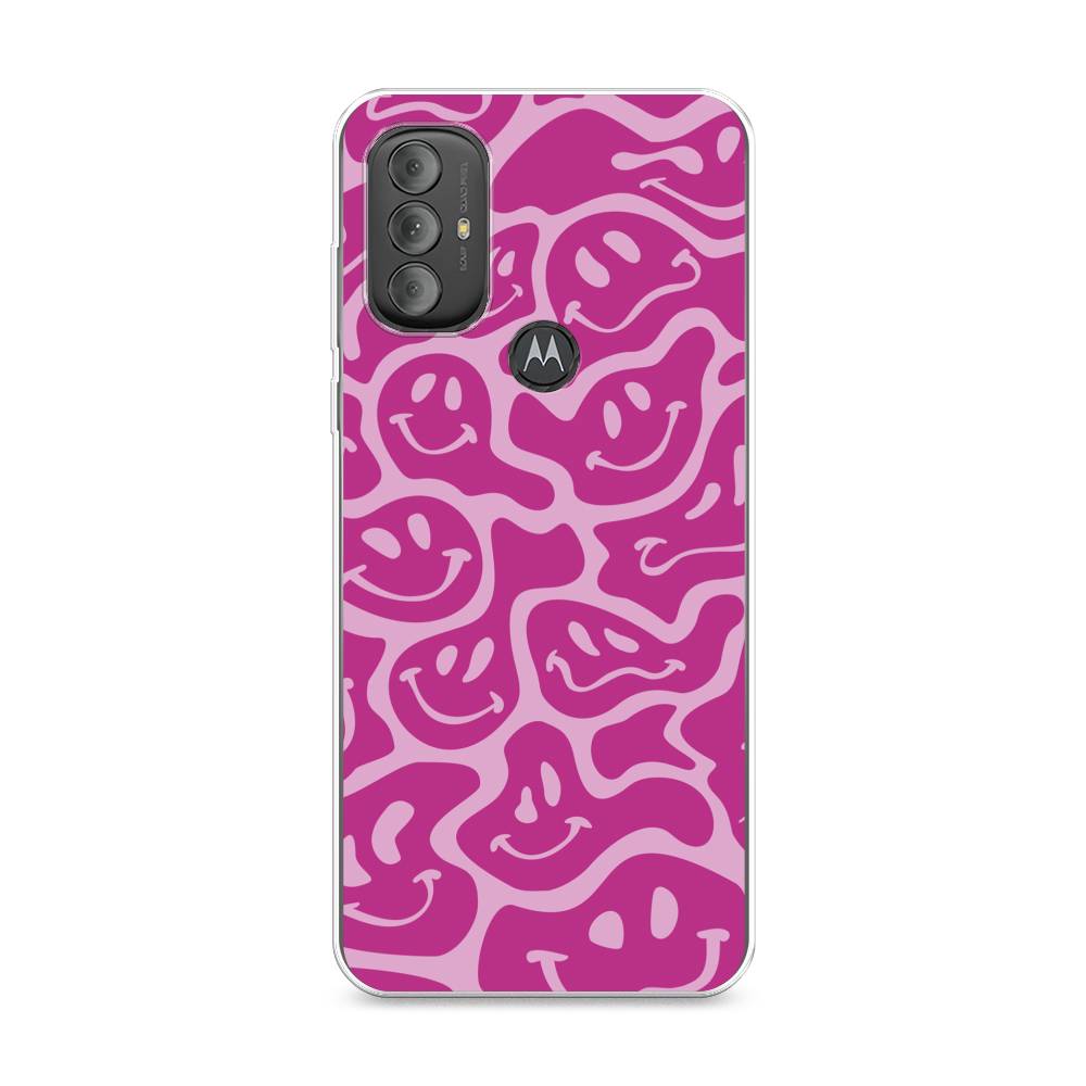 Чехол на Motorola Moto G Power 2022 "Расплывчатые смайлики розовые", Фиолетовый, 242850-6
Чехол на Motorola Moto G Power 2022 "Расплывчатые смайлики розовые", Фиолетовый, 242850-6