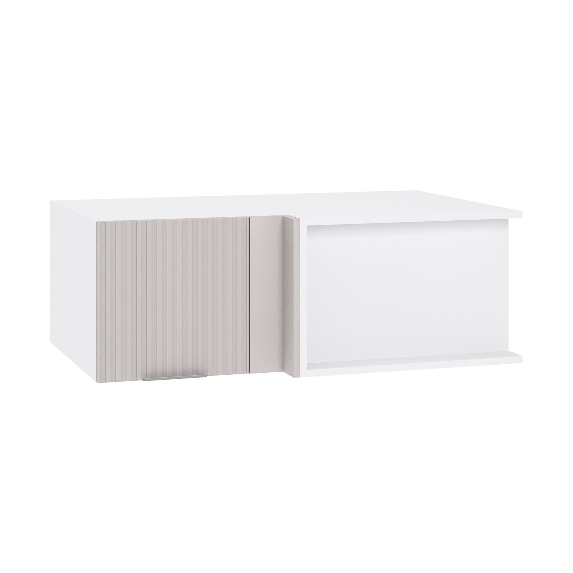 Кухонный модуль настенный Сурская мебель Сиэль Ян 100x65x35,8 см угловой горизонтальный, Белый;серый, Сиэль Ян
Кухонный модуль настенный Сурская мебель Сиэль Ян 100x65x35,8 см угловой горизонтальный, Белый;серый, Сиэль Ян