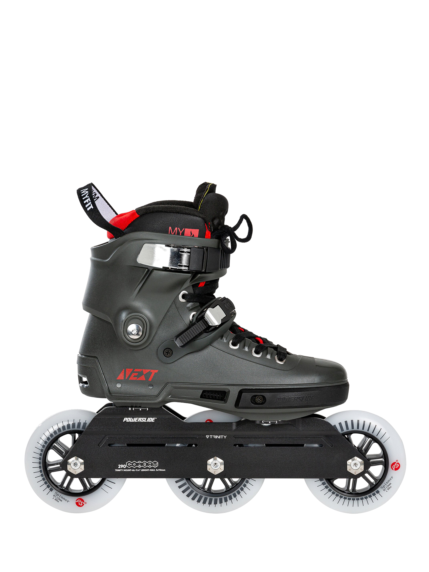 Роликовые Коньки Powerslide Next 110 Grey (Eur:42-43), Next 110 
Роликовые Коньки Powerslide Next 110 Grey (Eur:42-43), Next 110