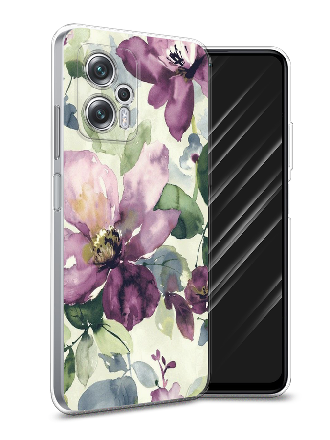 Чехол Awog на Poco X4 GT/Redmi Note 11T Pro/11T Pro Plus "Сиреневые цветы-акварель", Разноцветный, 315550-10
Чехол Awog на Poco X4 GT/Redmi Note 11T Pro/11T Pro Plus "Сиреневые цветы-акварель", Разноцветный, 315550-10