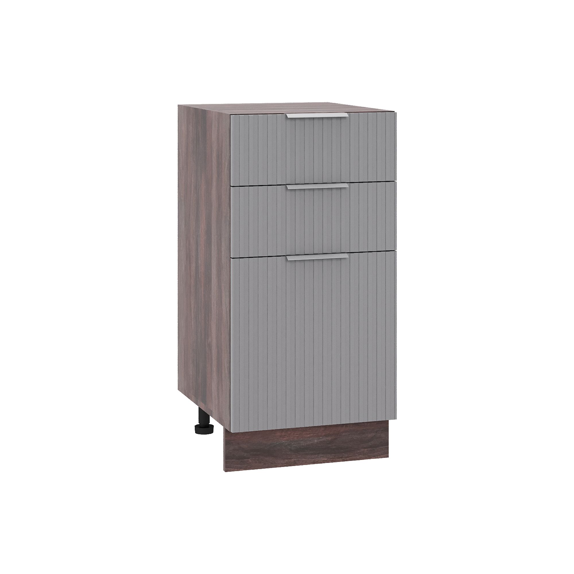 Кухонный модуль напольный Сурская мебель Сиэль Ян 40x47,8x81,6 см с 3-мя ящиками, Коричневый;серый, Сиэль Ян
Кухонный модуль напольный Сурская мебель Сиэль Ян 40x47,8x81,6 см с 3-мя ящиками, Коричневый;серый, Сиэль Ян