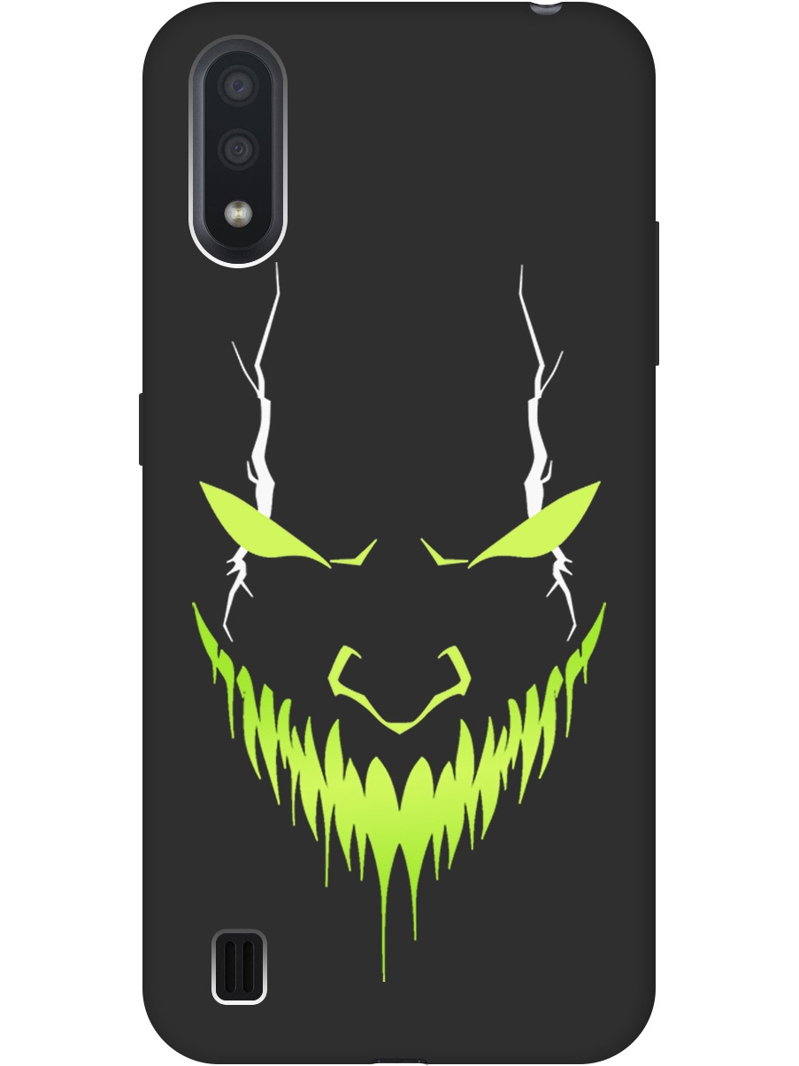 Силиконовый чехол на Samsung Galaxy A01 с принтом "Evil Face" матовый черный, Черный;белый;зеленый, 722444451
Силиконовый чехол на Samsung Galaxy A01 с принтом "Evil Face" матовый черный, Черный;белый;зеленый, 722444451