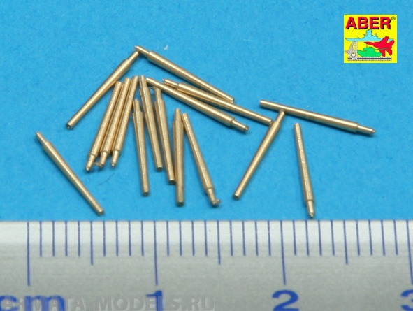 ABR-1:350-L-34Дополнения дляSet of 16 pcs 102 mm QF Mk.V barrels for Royal Navy ships для1
ABR-1:350-L-34Дополнения дляSet of 16 pcs 102 mm QF Mk.V barrels for Royal Navy ships для1