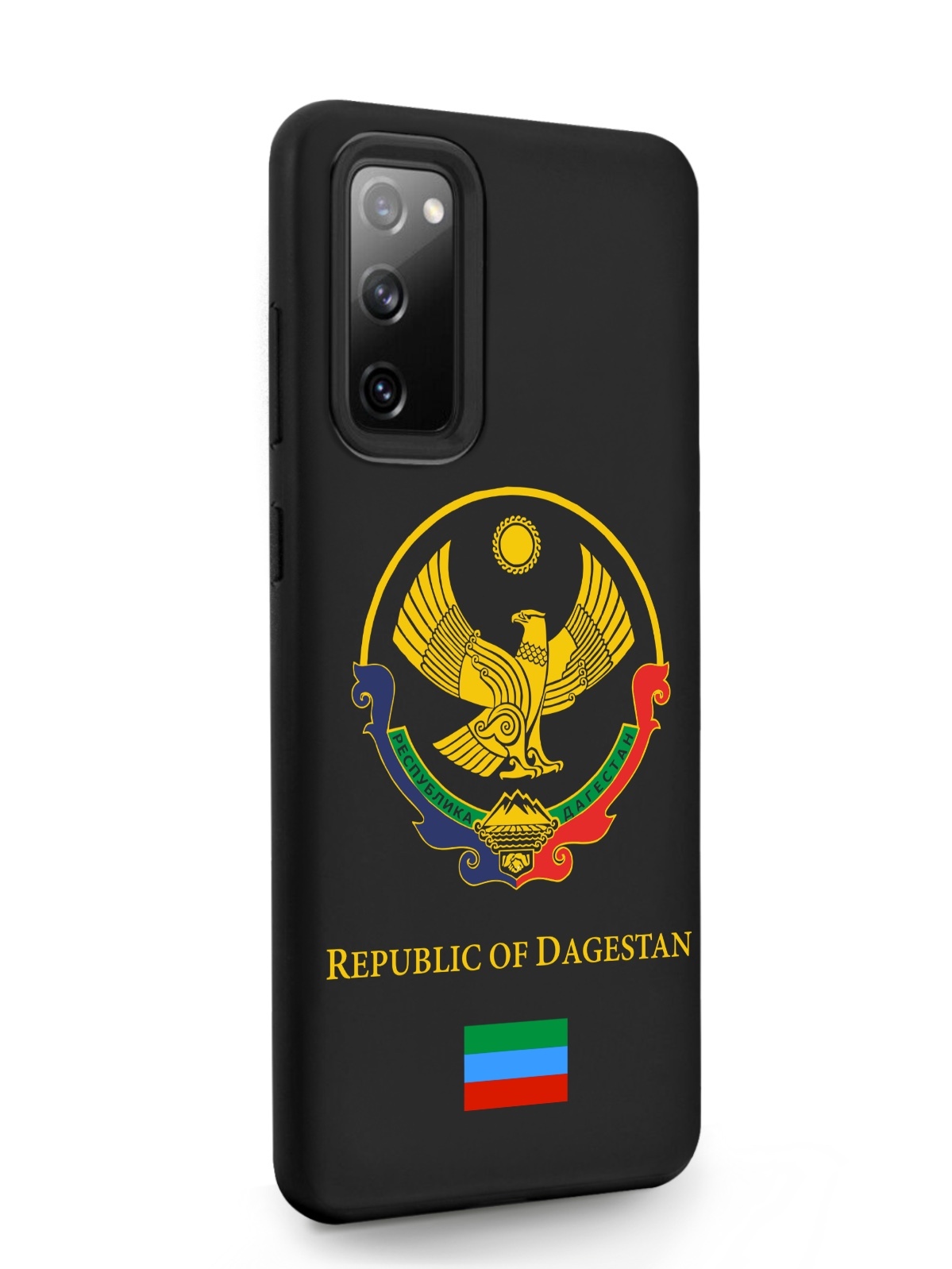фото Чехол signumcase для samsung galaxy s20 fe герб дагестана черный