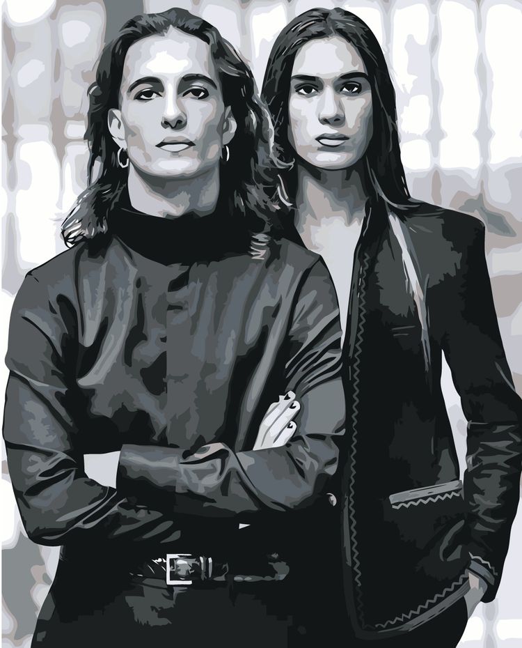 Картина по номерам «Группа Maneskin Манескин: Итан и Дамиано»
Картина по номерам «Группа Maneskin Манескин: Итан и Дамиано»