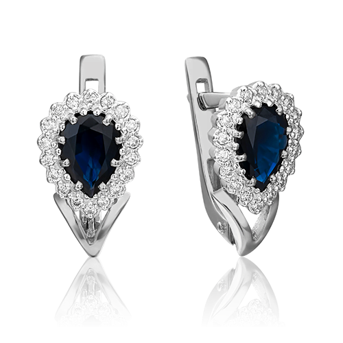 Серьги из белого золота с сапфиром/бриллиантом PLATINA jewelry 02-0190-00-105-1120-30, 02-0190-00-105-1120-30
Серьги из белого золота с сапфиром/бриллиантом PLATINA jewelry 02-0190-00-105-1120-30, 02-0190-00-105-1120-30