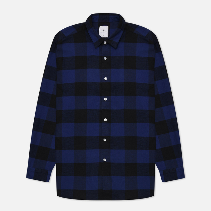 Мужская рубашка uniform experiment Baggy Logo Regular Collar Flannel Block Check синий, S, Baggy Logo Regular Collar Flannel Block Check
Мужская рубашка uniform experiment Baggy Logo Regular Collar Flannel Block Check синий, S, Baggy Logo Regular Collar Flannel Block Check