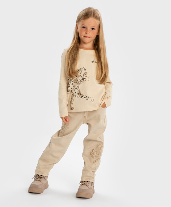 Джинсы Mom fit с принтом леопард бежевые для девочки Button Blue, 104, 224BBGMC6305, Бежевый, 224BBGMC6305
Джинсы Mom fit с принтом леопард бежевые для девочки Button Blue, 104, 224BBGMC6305, Бежевый, 224BBGMC6305