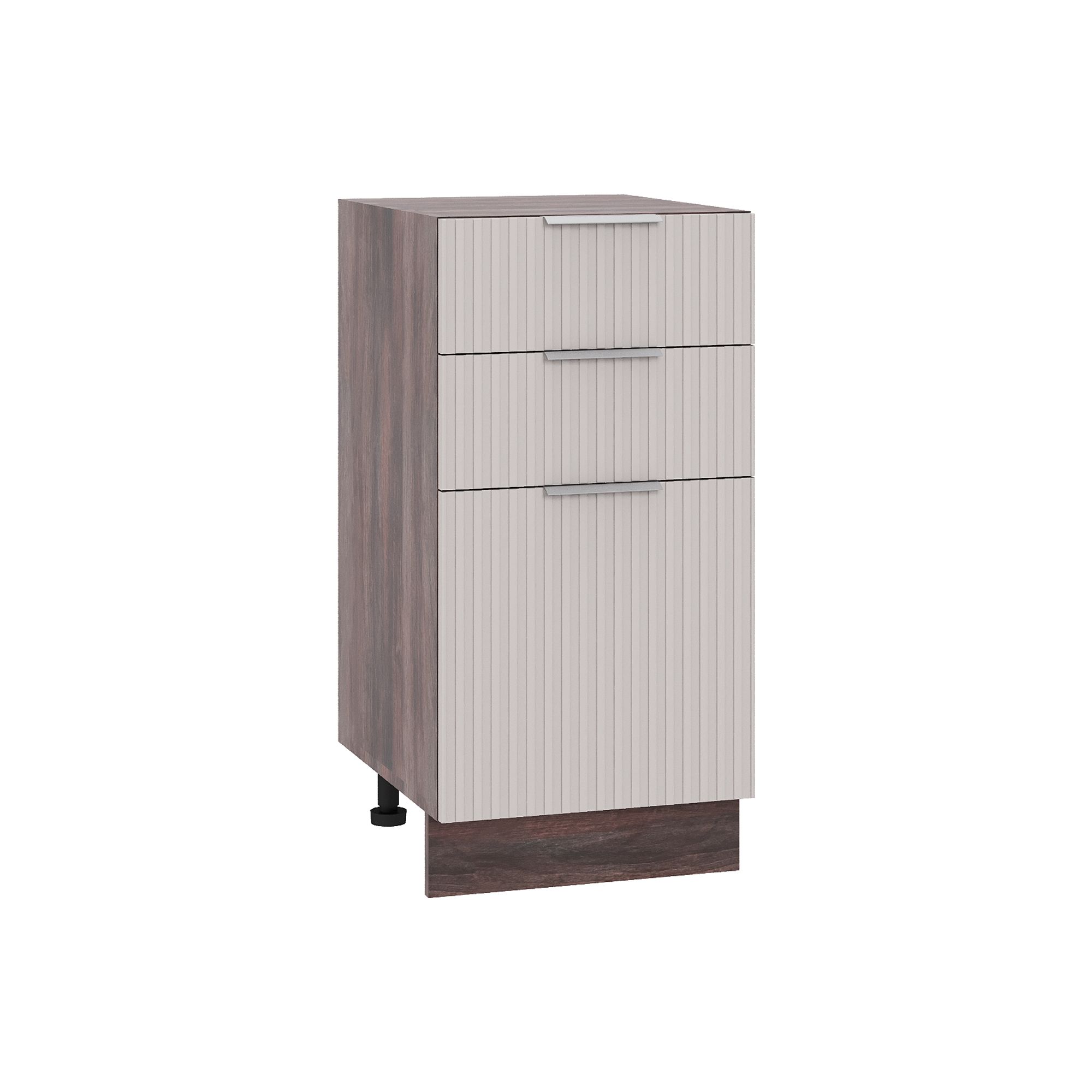 Кухонный модуль напольный Сурская мебель Сиэль Ян 40x47,8x81,6 см с 3-мя ящиками, Коричневый;серый, Сиэль Ян
Кухонный модуль напольный Сурская мебель Сиэль Ян 40x47,8x81,6 см с 3-мя ящиками, Коричневый;серый, Сиэль Ян