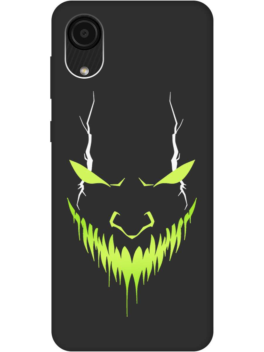 Силиконовый чехол на Samsung Galaxy A03 Core с принтом "Evil Face" матовый черный, Черный;белый;зеленый, 735001251
Силиконовый чехол на Samsung Galaxy A03 Core с принтом "Evil Face" матовый черный, Черный;белый;зеленый, 735001251