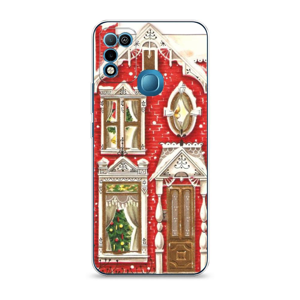 Чехол на Infinix HOT 10 Play/HOT 11 Play "Пряничный домик", Белый;красный;зеленый, 3100650-5
Чехол на Infinix HOT 10 Play/HOT 11 Play "Пряничный домик", Белый;красный;зеленый, 3100650-5