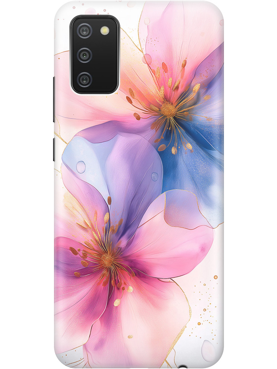 Силиконовый чехол на Samsung Galaxy A02s с принтом "Магические цветочки", Прозрачный;белый;розовый;синий, 723602923
Силиконовый чехол на Samsung Galaxy A02s с принтом "Магические цветочки", Прозрачный;белый;розовый;синий, 723602923