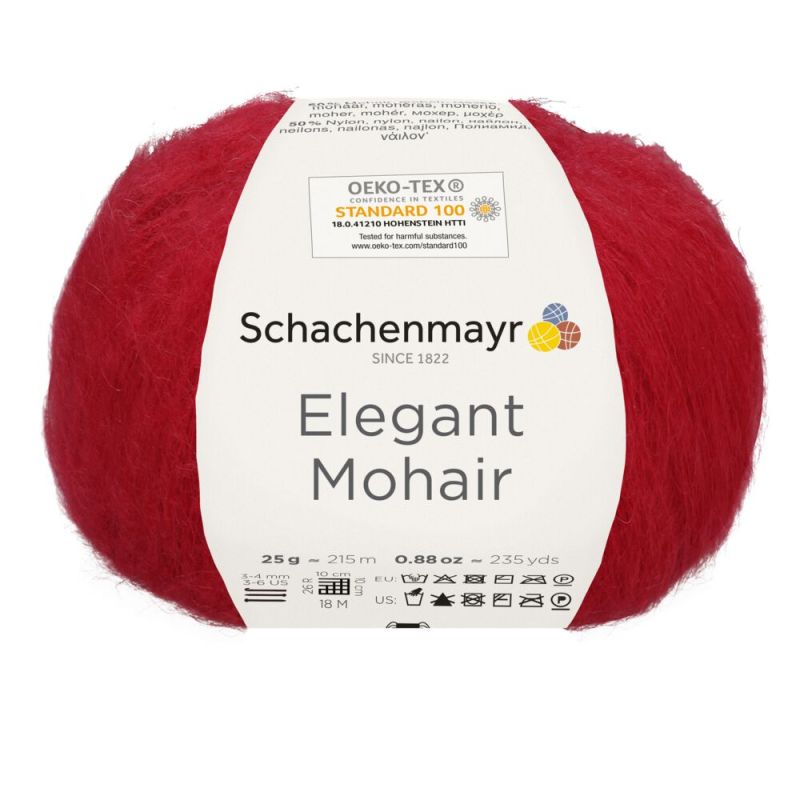Пряжа Schachenmayr Elegant Mohair 9807003 00030, kirsche вишня, Красный, 00030, kirsche (вишня), красный)
Пряжа Schachenmayr Elegant Mohair 9807003 00030, kirsche вишня, Красный, 00030, kirsche (вишня), красный)