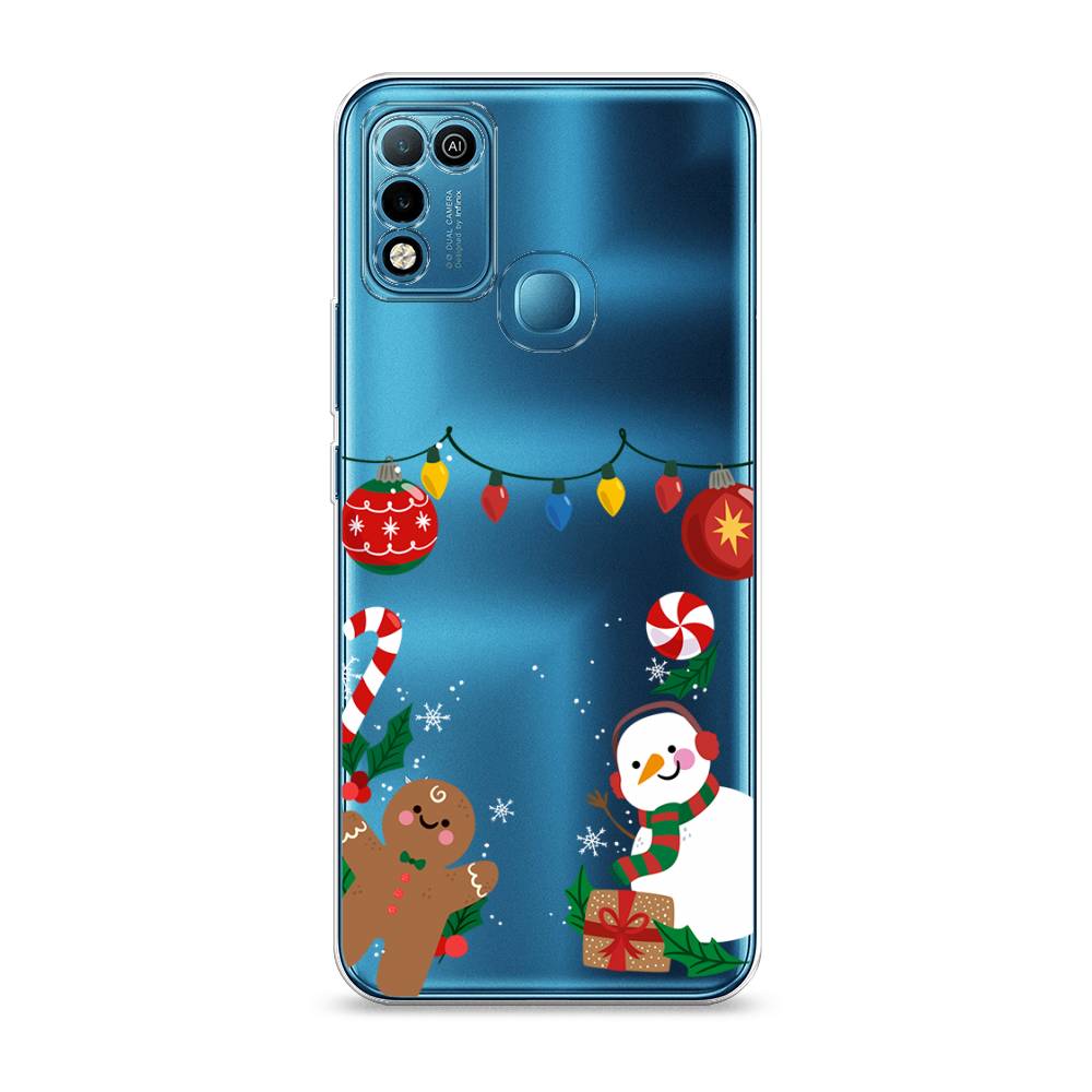 Чехол на Infinix HOT 10 Play/HOT 11 Play "Новогоднее настроение", Коричневый;красный;зеленый, 3100650-5
Чехол на Infinix HOT 10 Play/HOT 11 Play "Новогоднее настроение", Коричневый;красный;зеленый, 3100650-5