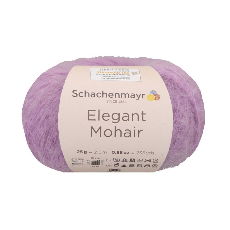 Пряжа Schachenmayr Elegant Mohair 9807003 00047, flieder сирень, Фиолетовый, 00047, flieder (сирень), фиолетовый)
Пряжа Schachenmayr Elegant Mohair 9807003 00047, flieder сирень, Фиолетовый, 00047, flieder (сирень), фиолетовый)
