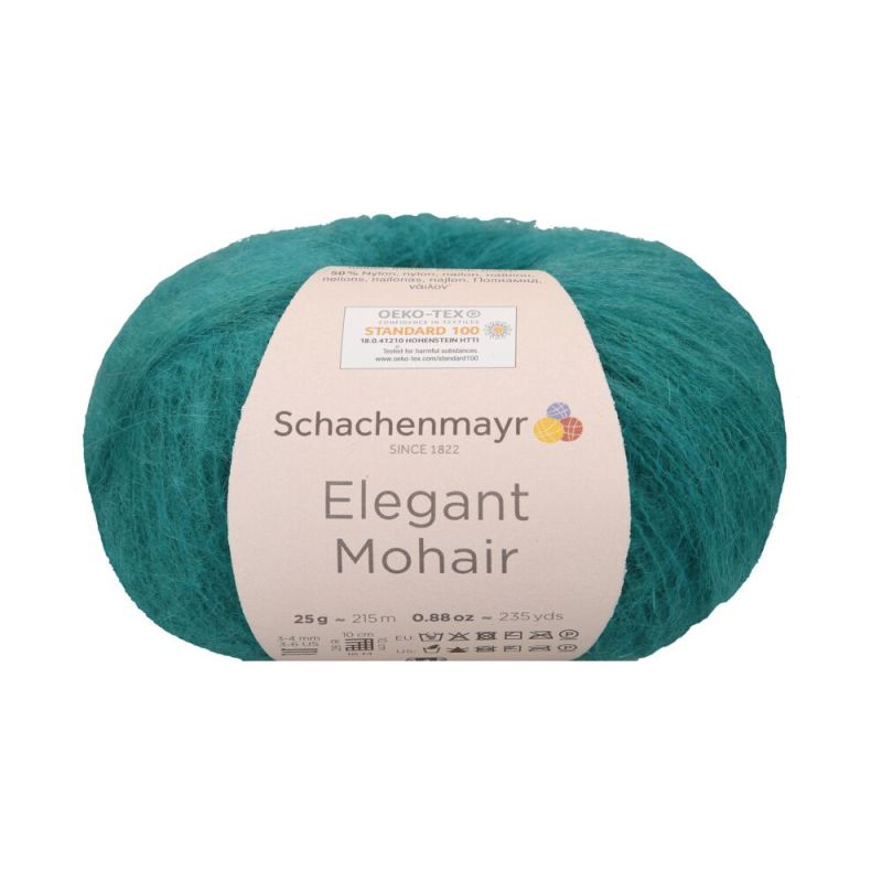 Пряжа Schachenmayr Elegant Mohair 9807003 00073, jade нефрит, Зеленый, 00073, jade (нефрит), зеленый)
Пряжа Schachenmayr Elegant Mohair 9807003 00073, jade нефрит, Зеленый, 00073, jade (нефрит), зеленый)