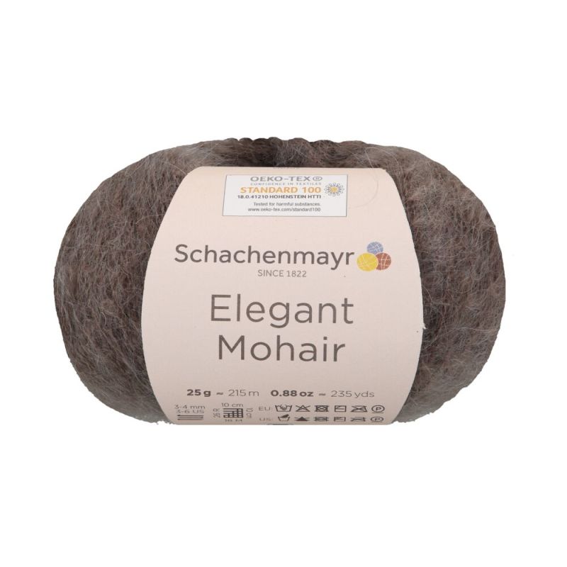 Пряжа Schachenmayr Elegant Mohair 9807003 00010, taupe серо-коричневый, 00010, taupe (серо-коричневый), коричневый)
Пряжа Schachenmayr Elegant Mohair 9807003 00010, taupe серо-коричневый, 00010, taupe (серо-коричневый), коричневый)