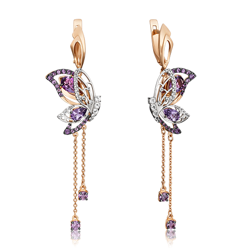 Серьги из красного золота с аметистом PLATINA jewelry 02-4571-00-225-1111-46_0, 02-4571-00-225-1111-46_0
Серьги из красного золота с аметистом PLATINA jewelry 02-4571-00-225-1111-46_0, 02-4571-00-225-1111-46_0