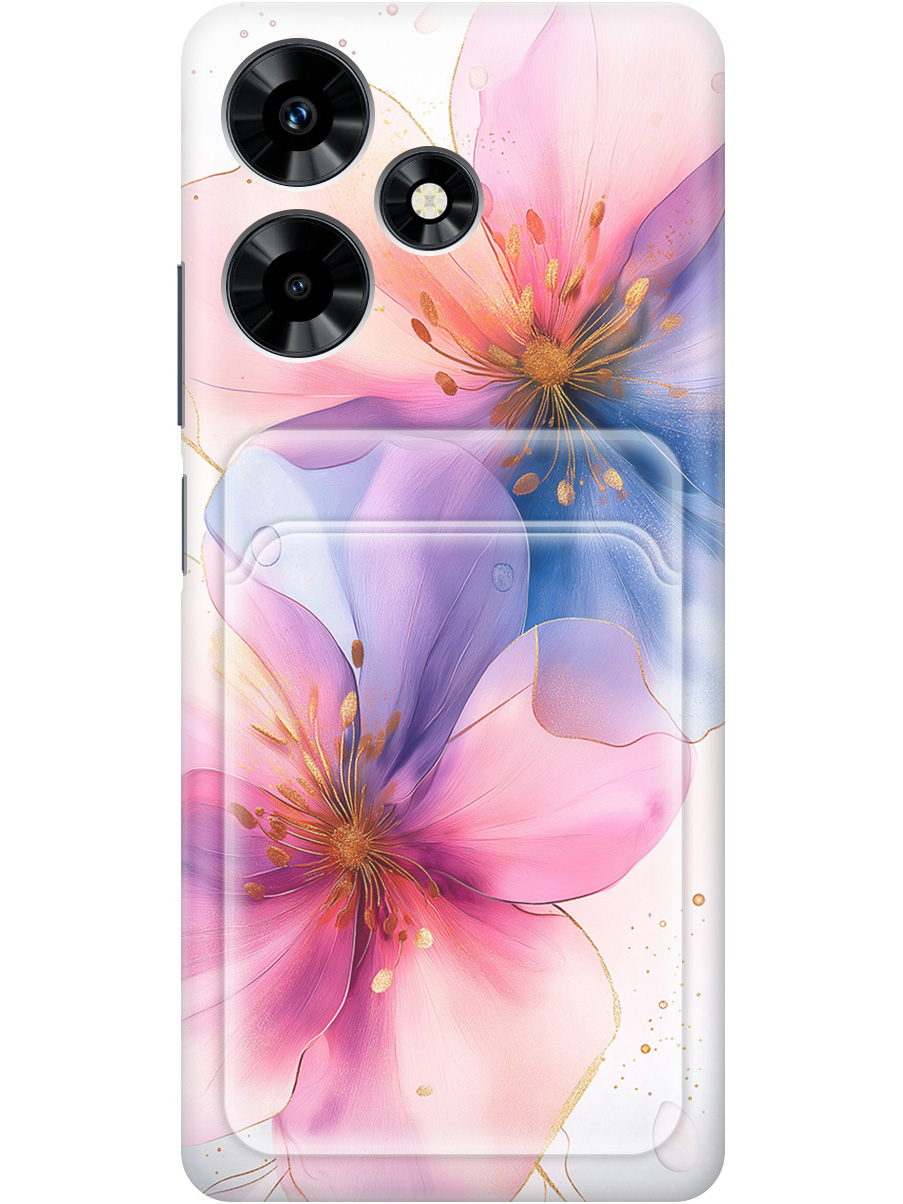 Силиконовый чехол на Infinix Hot 30 с принтом "Магические цветочки" с карманом для карты, Белый;синий;прозрачный;розовый, 773940123
Силиконовый чехол на Infinix Hot 30 с принтом "Магические цветочки" с карманом для карты, Белый;синий;прозрачный;розовый, 773940123