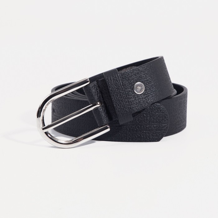 Ремень женский NoBrand 7895472 чёрный, 110 см, Черный, 7895472 
Ремень женский NoBrand 7895472 чёрный, 110 см, Черный, 7895472