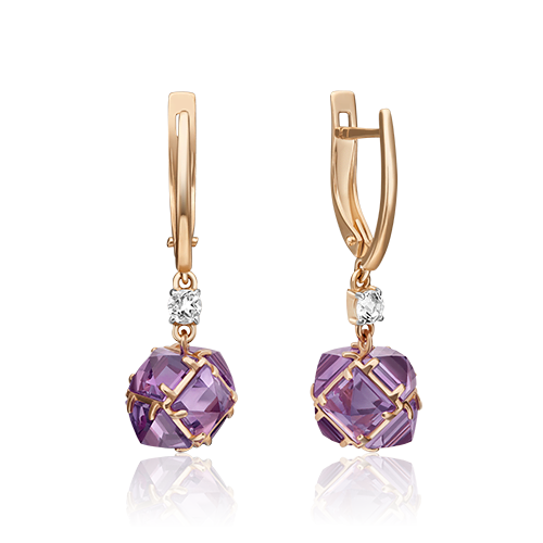 Серьги из красного золота с аметистом PLATINA jewelry 02-4547-00-225-1110-57_0, 02-4547-00-225-1110-57_0
Серьги из красного золота с аметистом PLATINA jewelry 02-4547-00-225-1110-57_0, 02-4547-00-225-1110-57_0