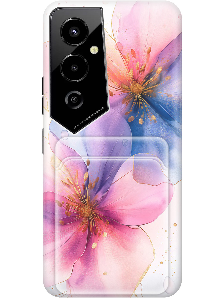 Силиконовый чехол на Tecno Pova 4 Pro с принтом "Магические цветочки" с карманом для карты, Белый;синий;прозрачный;розовый, 762091523
Силиконовый чехол на Tecno Pova 4 Pro с принтом "Магические цветочки" с карманом для карты, Белый;синий;прозрачный;розовый, 762091523