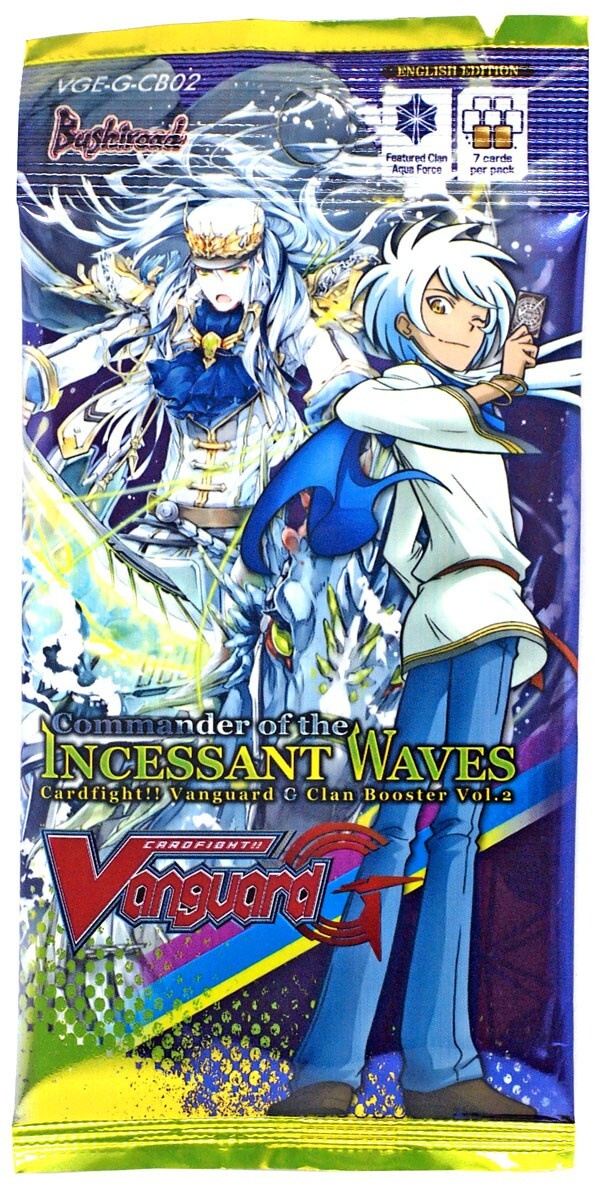 Бустер экстра Bushiroad Cardfight!! Vanguard: Commander of the Incessant Waves на англ. яз, CB02
Бустер экстра Bushiroad Cardfight!! Vanguard: Commander of the Incessant Waves на англ. яз, CB02