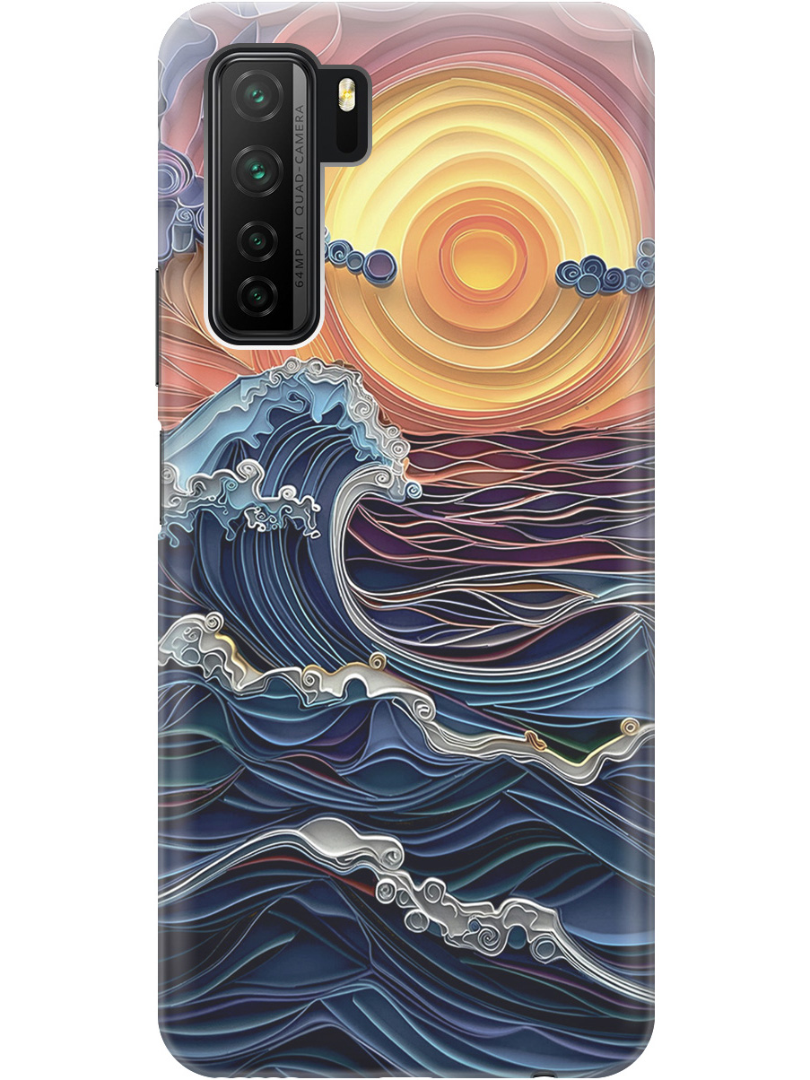 Силиконовый чехол на Honor 30S, Huawei Nova 7 SE с принтом "Волны на закате", Прозрачный;оранжевый;синий, 722946110
Силиконовый чехол на Honor 30S, Huawei Nova 7 SE с принтом "Волны на закате", Прозрачный;оранжевый;синий, 722946110