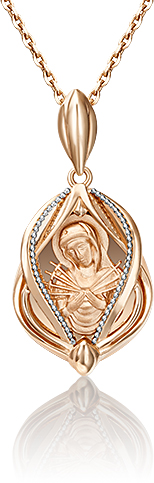 Кулон из белого золота/красного золота PLATINA jewelry 03-3013-00-000-1111-42, 03-3013-00-000-1111-42
Кулон из белого золота/красного золота PLATINA jewelry 03-3013-00-000-1111-42, 03-3013-00-000-1111-42