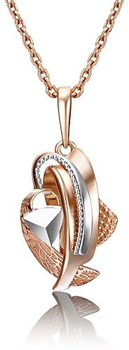 Кулон из белого золота/красного золота PLATINA jewelry 03-2851-00-000-1111-66, 03-2851-00-000-1111-66
Кулон из белого золота/красного золота PLATINA jewelry 03-2851-00-000-1111-66, 03-2851-00-000-1111-66
