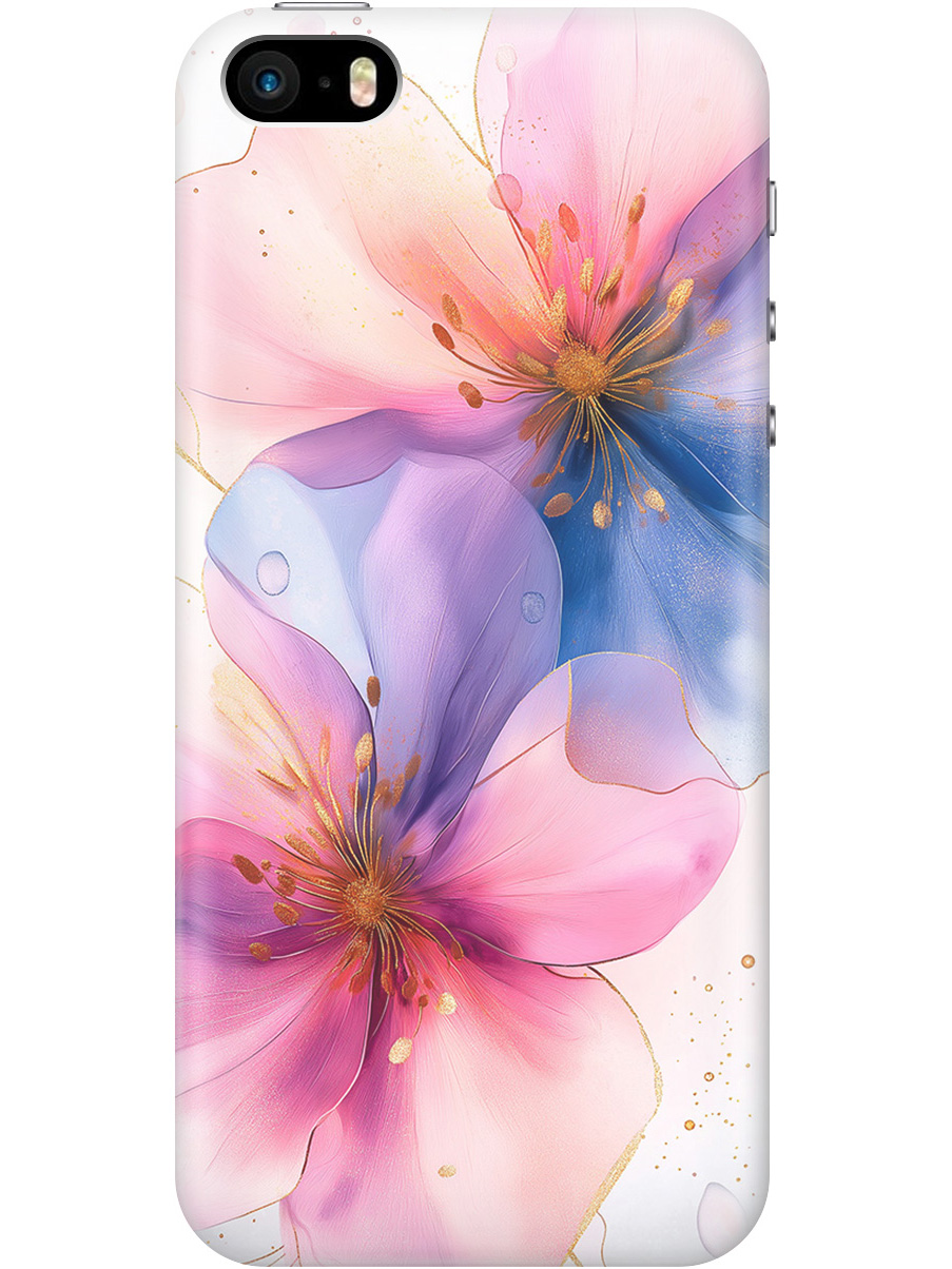 Силиконовый чехол на Apple iPhone SE/5s/5 с принтом "Магические цветочки", Прозрачный;белый;розовый;синий, 713830223
Силиконовый чехол на Apple iPhone SE/5s/5 с принтом "Магические цветочки", Прозрачный;белый;розовый;синий, 713830223