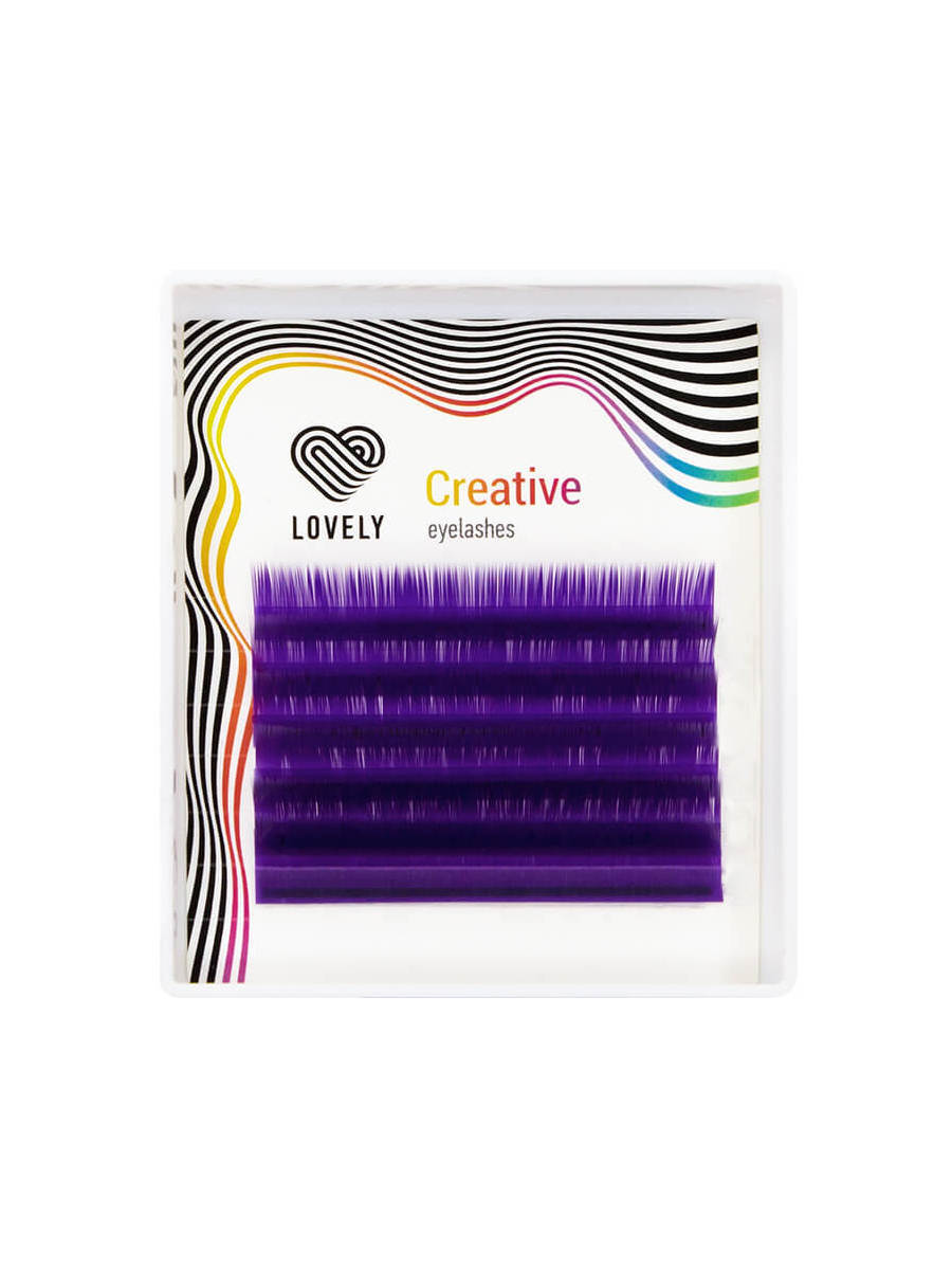 Ресницы LOVELY фиолетовые (purple) MINI - 6 линий MIX (изгиб C+; толщина 0,10; длина 7-11)
Ресницы LOVELY фиолетовые (purple) MINI - 6 линий MIX (изгиб C+; толщина 0,10; длина 7-11)