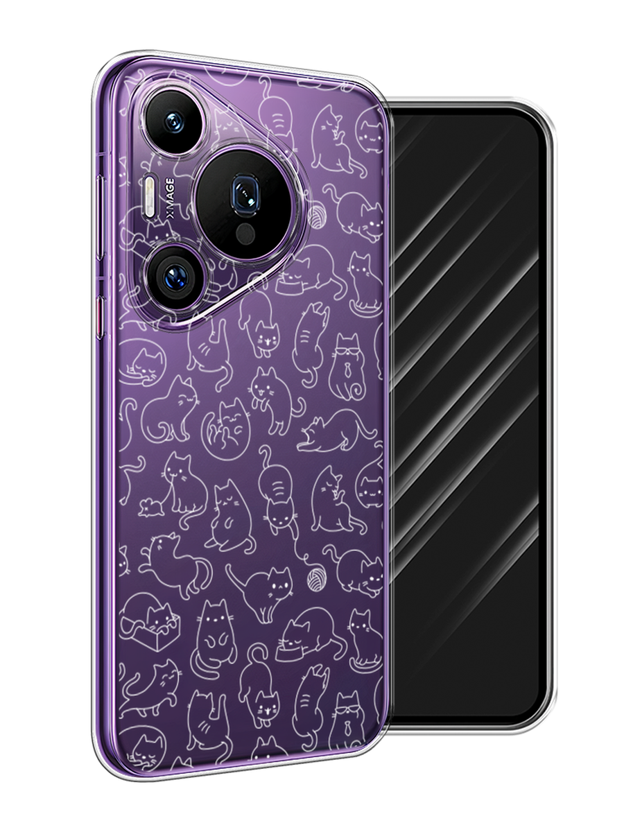 Чехол Awog на Huawei Pura 70 Pro/70 Pro Plus "Шкодливые котики", Прозрачный;бежевый, 6124150-1
Чехол Awog на Huawei Pura 70 Pro/70 Pro Plus "Шкодливые котики", Прозрачный;бежевый, 6124150-1