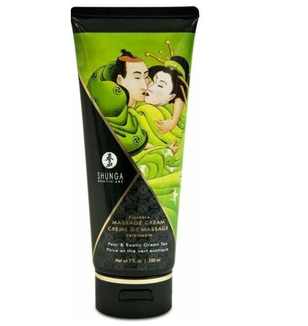 Массажный крем для тела Shunga Pear Exotic Green Tea аромат груши и зеленого чая 200 мл
Массажный крем для тела Shunga Pear Exotic Green Tea аромат груши и зеленого чая 200 мл