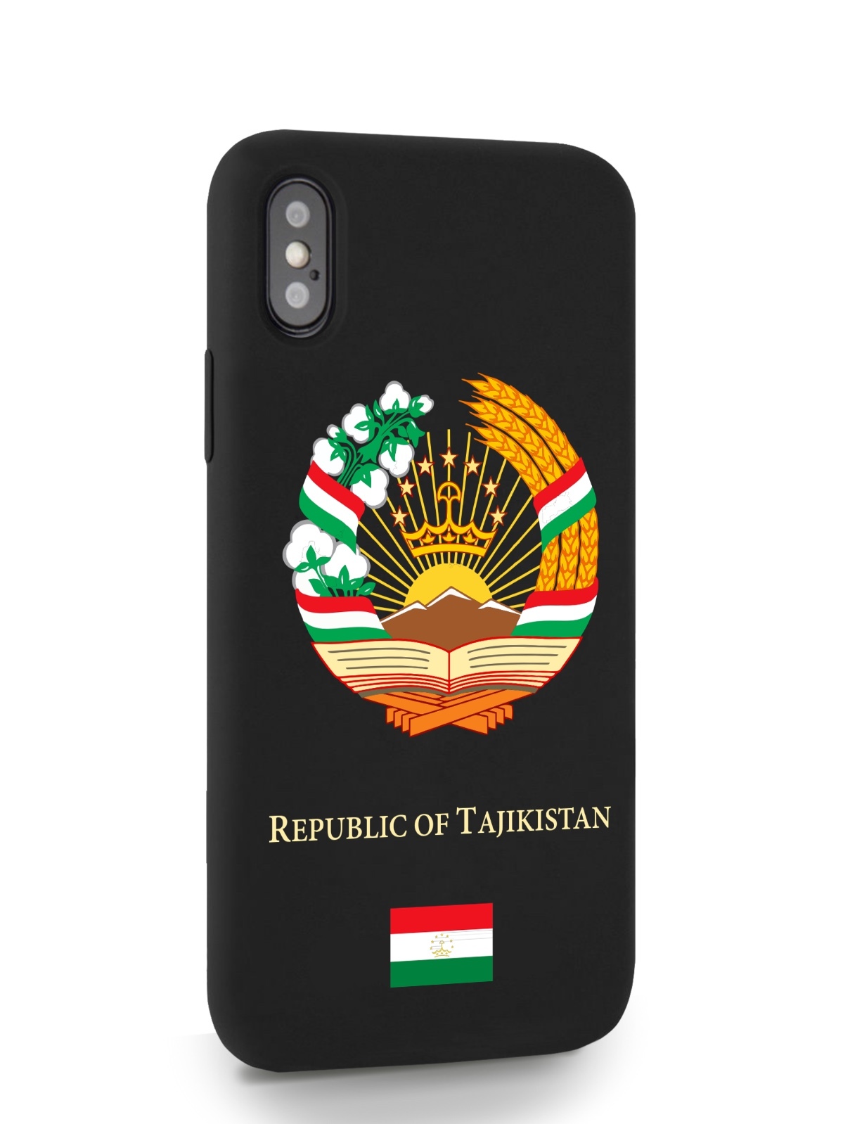 Черный SignumCase для iPhone X/XS Герб Таджикистана черный, iPhone X/XS Герб Таджикистана
Черный SignumCase для iPhone X/XS Герб Таджикистана черный, iPhone X/XS Герб Таджикистана
