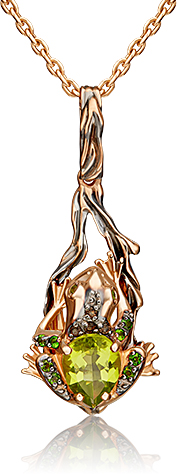 Кулон из красного золота PLATINA jewelry 03-3147-00-727-1110-57, хризолит/хромдиопсид, 03-3147-00-727-1110-57
Кулон из красного золота PLATINA jewelry 03-3147-00-727-1110-57, хризолит/хромдиопсид, 03-3147-00-727-1110-57