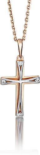 Кулон из белого золота/красного золота PLATINA jewelry 03-2735-00-401-1111-03, фианит, 03-2735-00-401-1111-03
Кулон из белого золота/красного золота PLATINA jewelry 03-2735-00-401-1111-03, фианит, 03-2735-00-401-1111-03