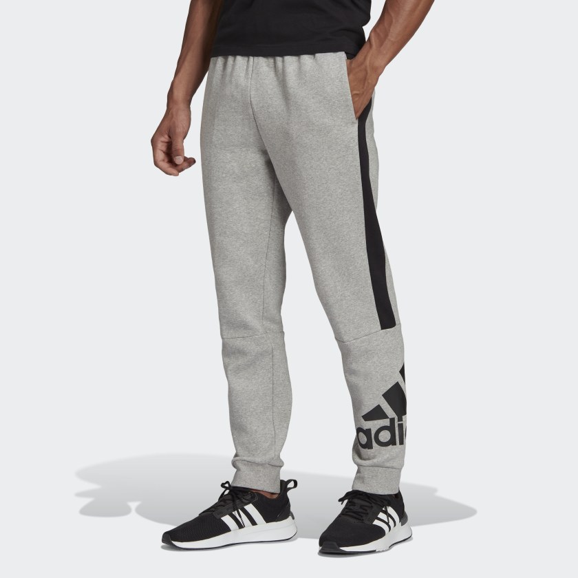 фото Спортивные брюки мужские adidas m cb pant серые 2xl