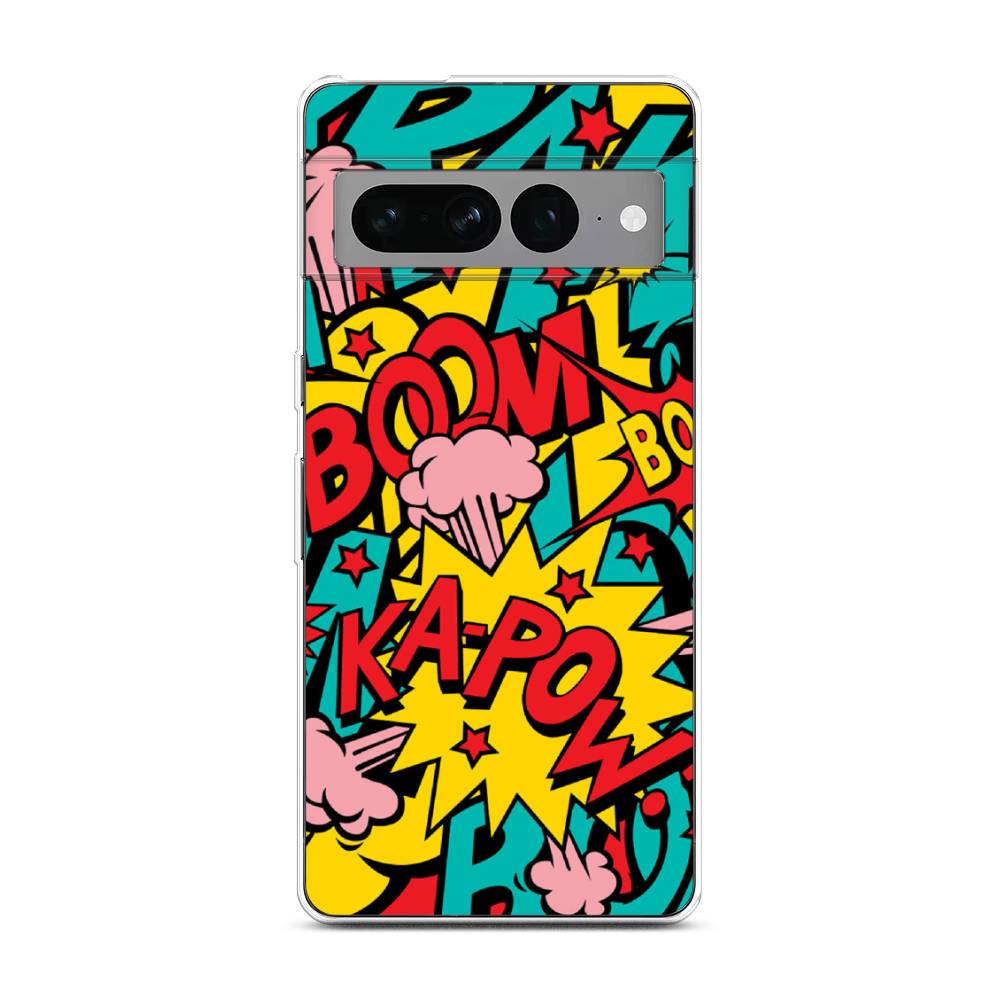 фото Силиконовый чехол "постер pop art" на google pixel 7 pro / гугл пиксель 7 про awog