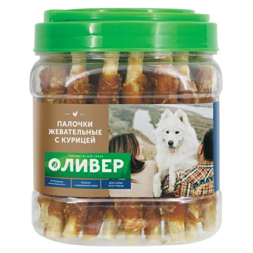 Лакомство для собак Оливер всех пород колбаски с курицей, 750 г, Лакомство для собак всех пород Оливер колбаски с курицей - 750 г
Лакомство для собак Оливер всех пород колбаски с курицей, 750 г, Лакомство для собак всех пород Оливер колбаски с курицей - 750 г